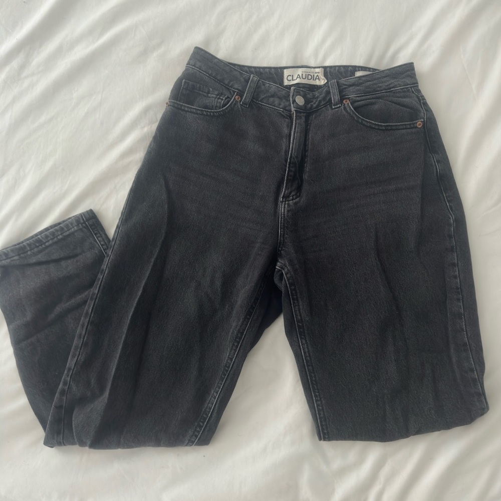 Dynamite Black Claudia Mom Jeans